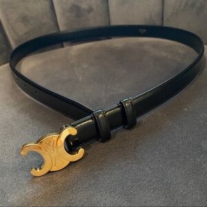 Triomphe Belt In Black